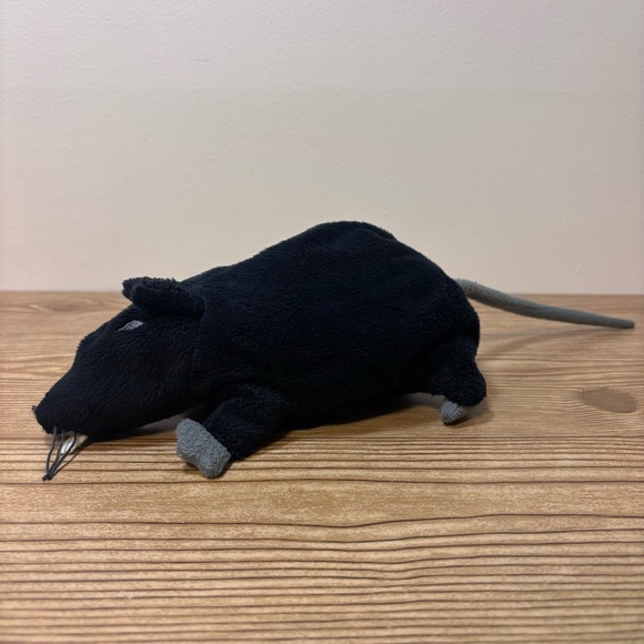 IKEA Gosig Ratta Black Rat Mouse Plush Rodent Stuffed Animal - Picture 3 of 7